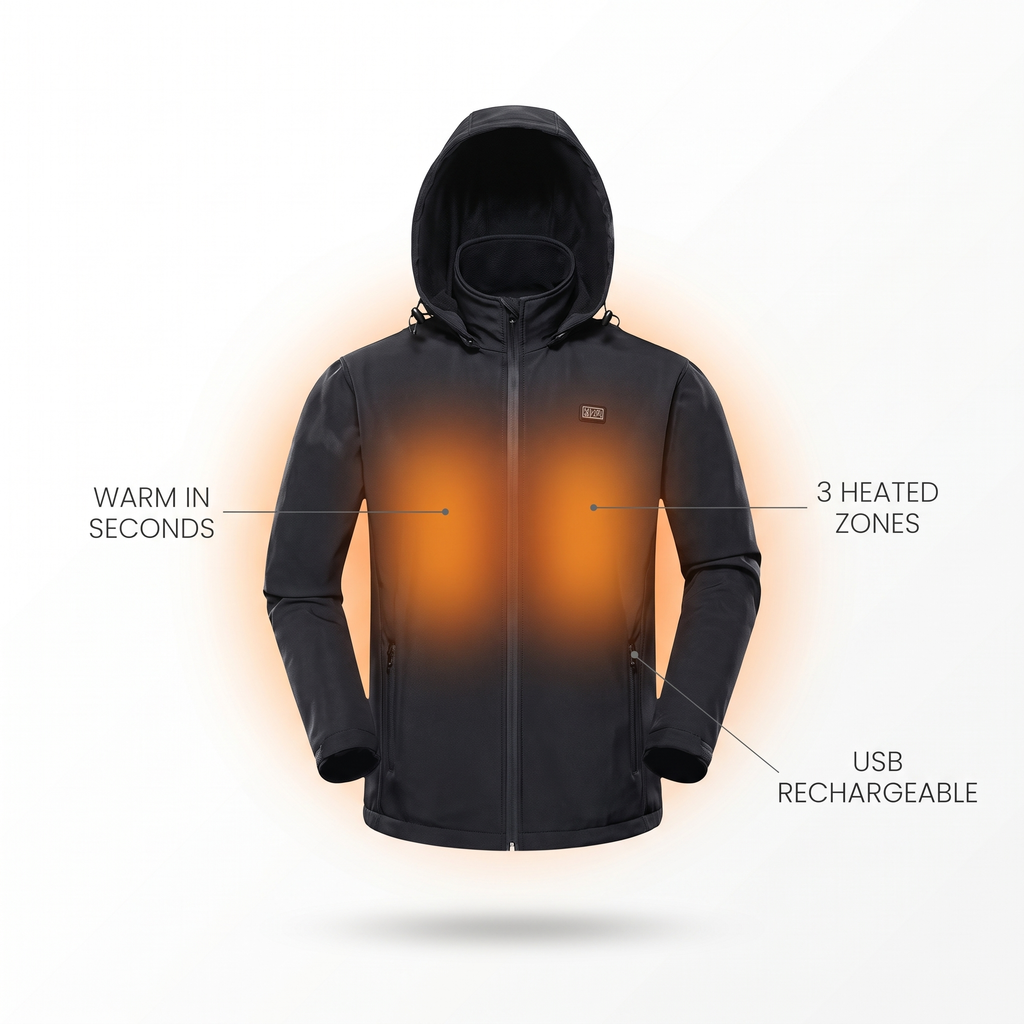 Carbon Fiber Heated Jacket