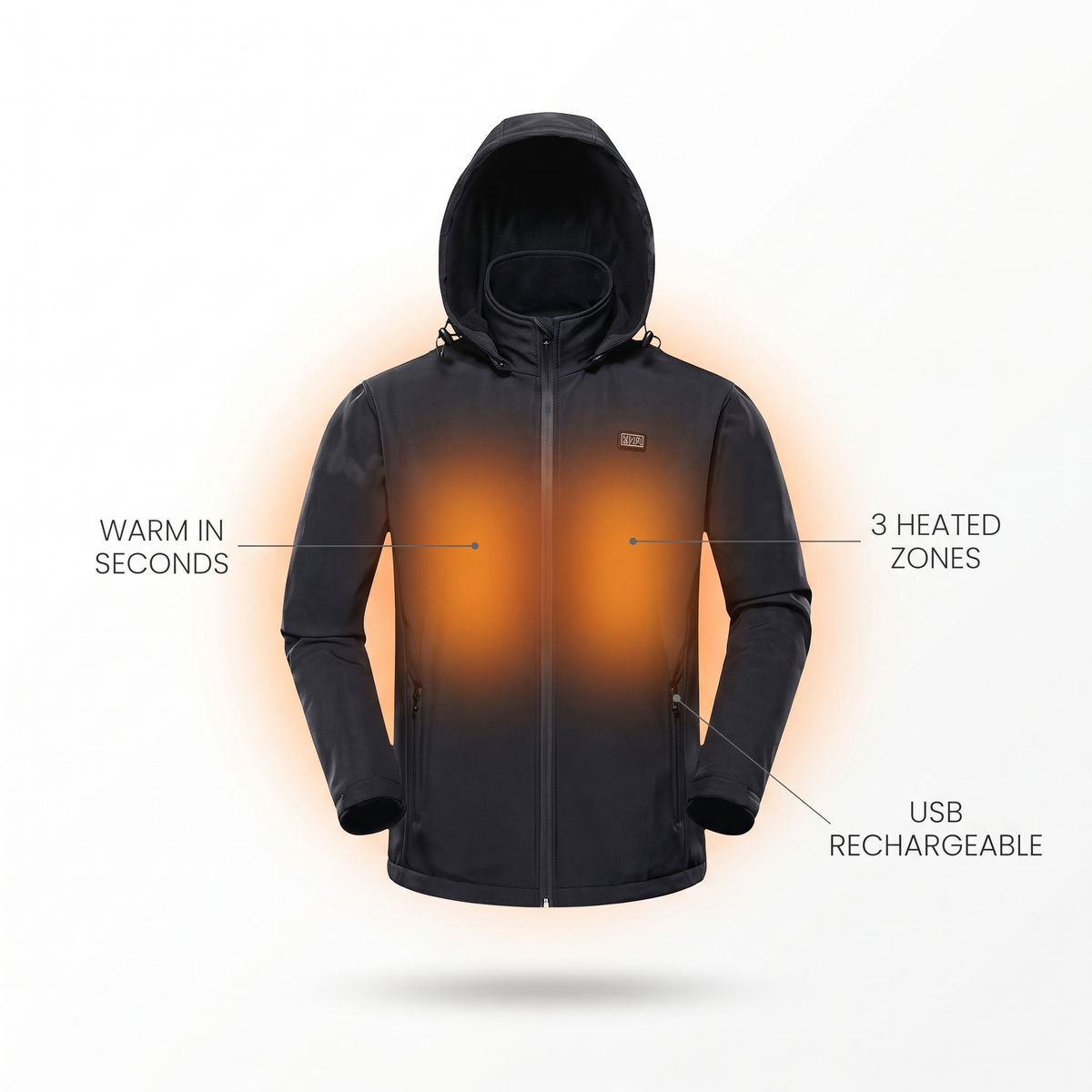 Carbon Fiber Heated Jacket