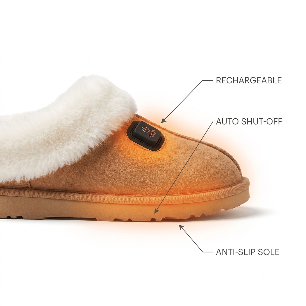 Heated Fur Shoes
